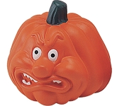 Angry Pumpkin Stress Toy