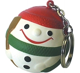Snowman Keyring Stress Toy
