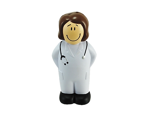 Young Female Doctor Stress Toy