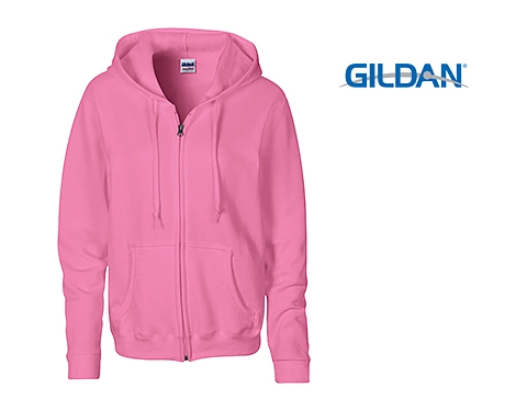 Gildan Heavy Blend Ladies Zipped Hoodie