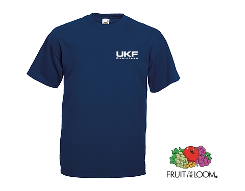 Fruit Of The Loom Value Weight T-Shirts - Coloured