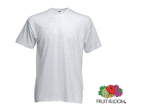 Fruit Of The Loom Value Weight T-Shirts - Ash