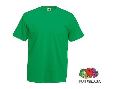 Fruit Of The Loom Value Weight T-Shirts - Kelly Green