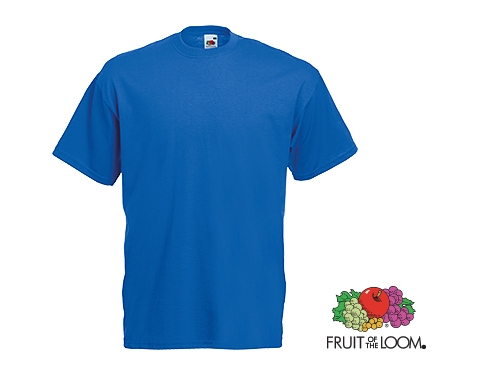 Fruit Of The Loom Value Weight T-Shirts - Royal Blue