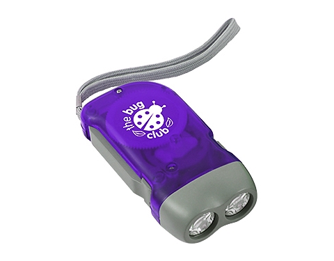 Action Dynamo LED Torches - Purple