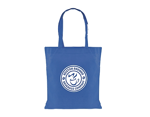 Tuscany Contrast Tote Shoppers - Blue