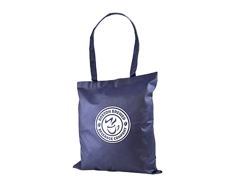 Tuscany Contrast Tote Shoppers - Navy