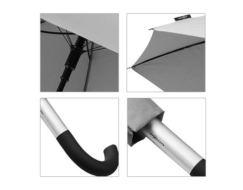 Richmond Arch Automatic Umbrellas - Grey