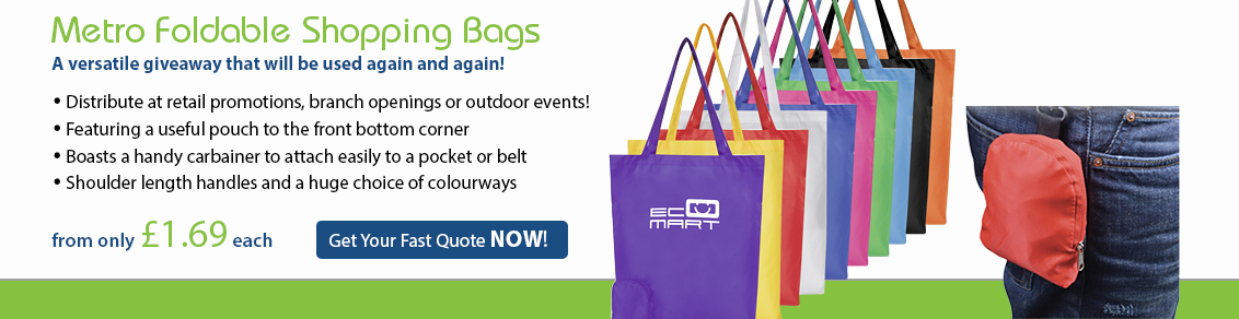 Metro Foldable Shopping Bags