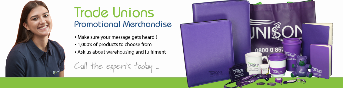 Promotional Products for Trade Unions