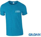 Promotional printed Gildan Softstyle Ringspun T-Shirts in many colours at GoPromotional