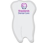 Printed A6 Tooth Shaped Sticky Notes for dentists and healthcare promotions