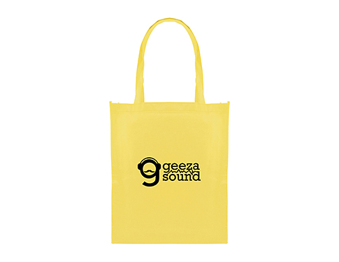 Mapplewell Non-Woven Tote Shoppers - Yellow