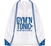 Printed Essential Ice Budget Drawstring Bags with your logo at GoPromotional