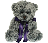 15cm Mulberry Bear With Bow