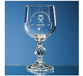 190ml Claudia Crystalite Wine Glass customised with your logo
