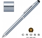 Cross TECH3+ Frosty Steel Multi-Function Pens for business meetings and events