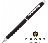 Engraved Cross TECH3+ Satin Black Multi-Function Pens at GoPromotional