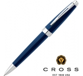 Logo engraved Cross Aventura Starry Blue Pens for employee incentive gifting at GoPromotional