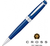 Cross Bailey Blue Lacquered Pens engraved for executive customer gifting