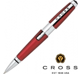 Cross Edge Formula Red Rollerball Pens laser engraved for corporate employee appreciation gifts