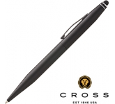 Premium promotional Cross TECH2 Satin Black Multi-Function Pens with an engraved business logo