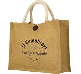 Lancaster Jute Gift Bags with bespoke logo printing for customer appreciation gifts