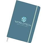 Warwick A5 Soft Feel Notebooks custom branded with your logo at GoPromotional