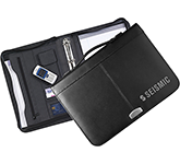 Executive Cambridge Bonded Leather A4 Conference Ringbinder branded with your logo