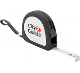 Titan 3m Tape Measures in black with a printed logo at GoPromotional