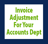 Invoice Adjustment - Please Forward This To Your Accounts Department
