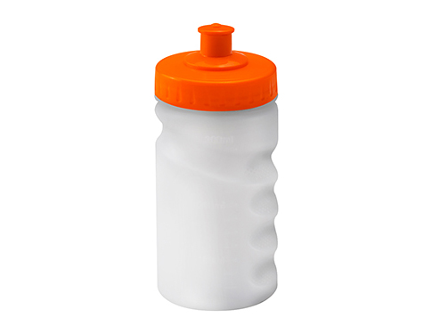 Contour Grip 300ml Sports Bottles - Push Pull Cap - Orange