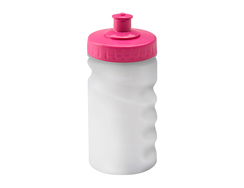 Contour Grip 300ml Sports Bottles - Push Pull Cap - Pink