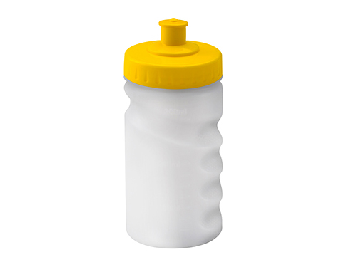Contour Grip 300ml Sports Bottles - Push Pull Cap - Yellow