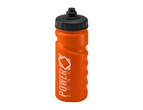 Contour Grip 500ml Sports Bottles - Valve Cap - Orange