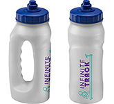 Marathon 500ml Jogger Sports Bottle Clear - Valve Cap