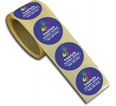 Printed Rolls Of Paper Stickers for awareness campaigns