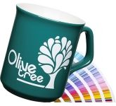 Personalised Sparta ColourCoat Mugs for corporate events and business marketing