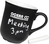 Personalised Bell Chalk Mug With Your Important Logo & Message At GoPromotional