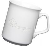 Sparta Etched Mugs in white with your custom logo for marketing events at GoPromotional