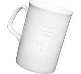 Corporate Etched Opal Bone China Mugs with your company logo at GoPromotional UK
