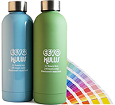Eevo 500ml Stainless Steel Pantone Matched Water Bottle