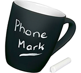 Mini Marrow Chalk Mugs printed with your logo for office promotions at GoPromotional