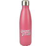 Mirage Colour Pop Matt 500ml Stainless Steel Water Bottles engraved or printed with your logo