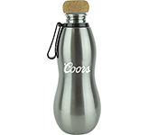 Hourglass 690 Stainless Steel Water Bottles branded with business logos
