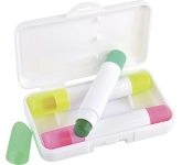 Gel Highlighter Crayons personalsied with a business logo