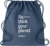 Eco-friendly Darwin Hemp Fabric Drawstring Bags in a range of colours at GoPromotional