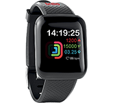 Logo printed Javelin Wireless Smart Watches at GoPromotional