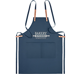 Eco-friendly promotional Berkley Organic Cotton Adjustable Aprons at GoPromotional
