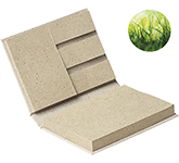 Custom branded Grass Sticky Note Memo Pads at GoPromotional
